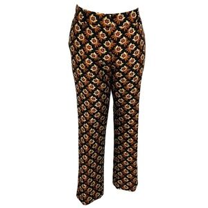 LA DOUBLEJ BLACK / YELLOW / ORANGE MULTI JACQUARD 24/7 PANTS